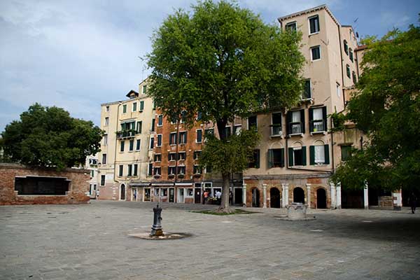 Campo del Ghetto Cannaregio Venetië Cannaregio